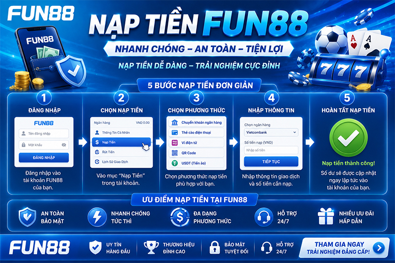 Nạp tiền Fun88